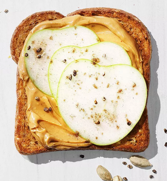 Apple & Peanut Butter Toast
