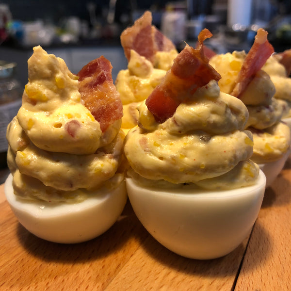 Mississippi Sin Deviled Eggs