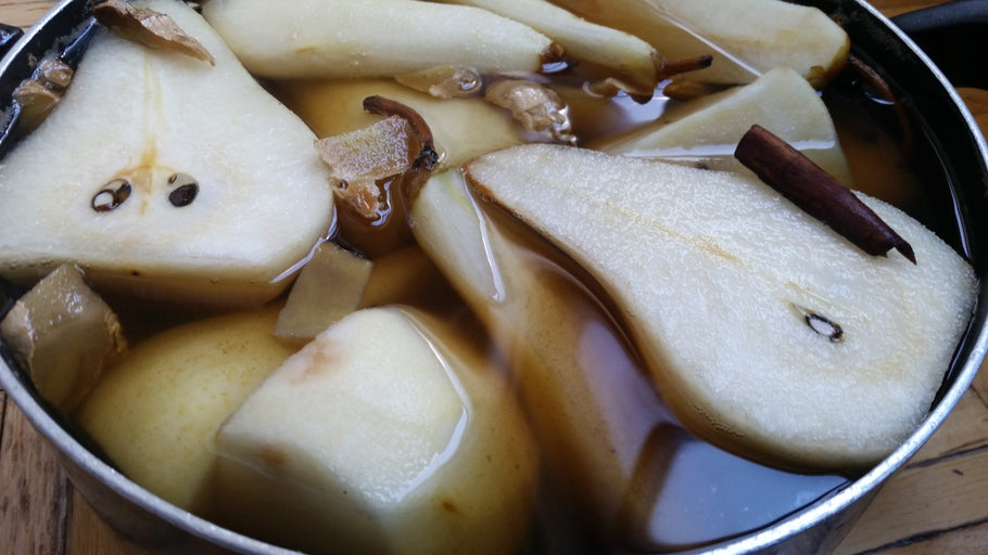 Poached Pears
