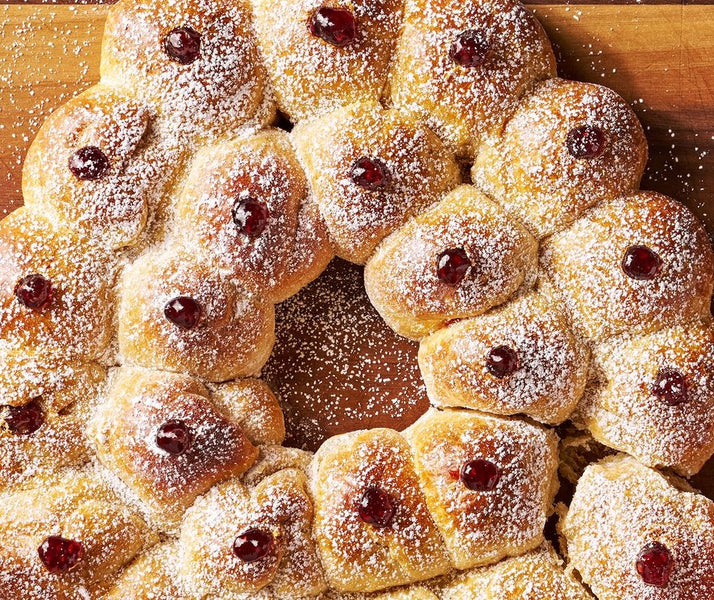 Pull-Apart Jelly Donut