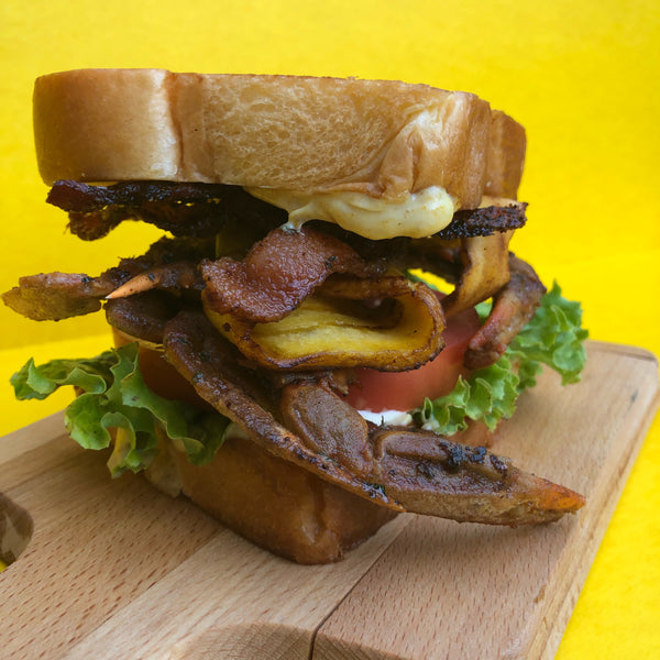 Soft Shell Crab BLTP Sandwich