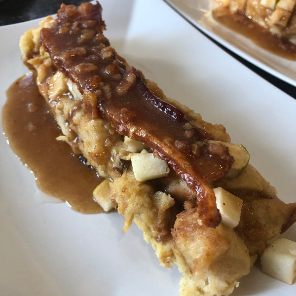 Apple Bacon French Toast