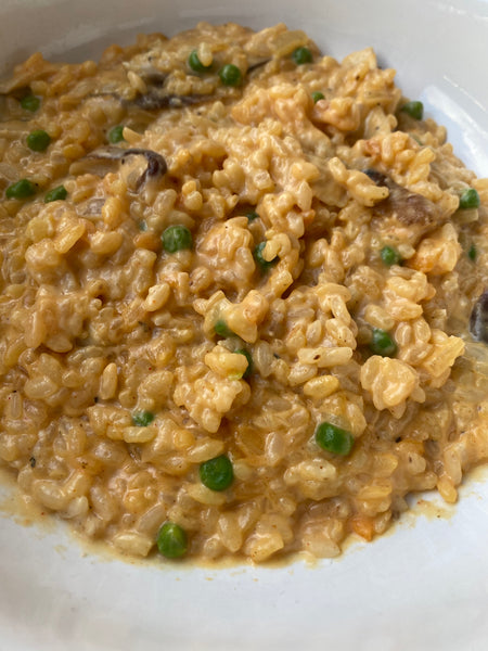 Mushroom and Lemon Risotto