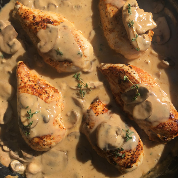 Cajun Mushroom Chicken