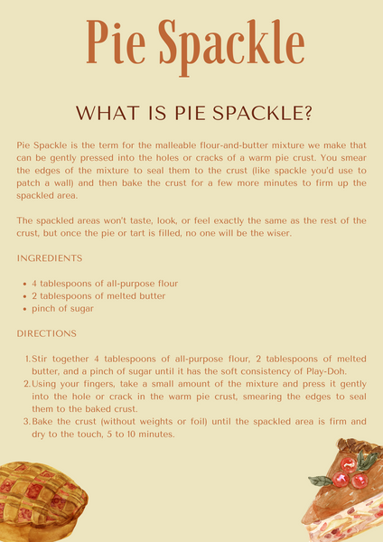 Pie Spackle