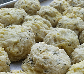 Rosemary and Manchego Biscuits