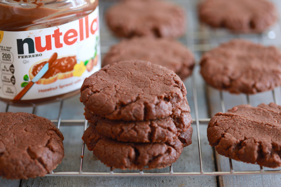 3 Ingredient Nutella Cookies