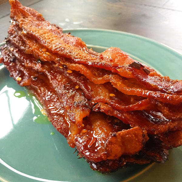 Turmeric Glazed Bacon