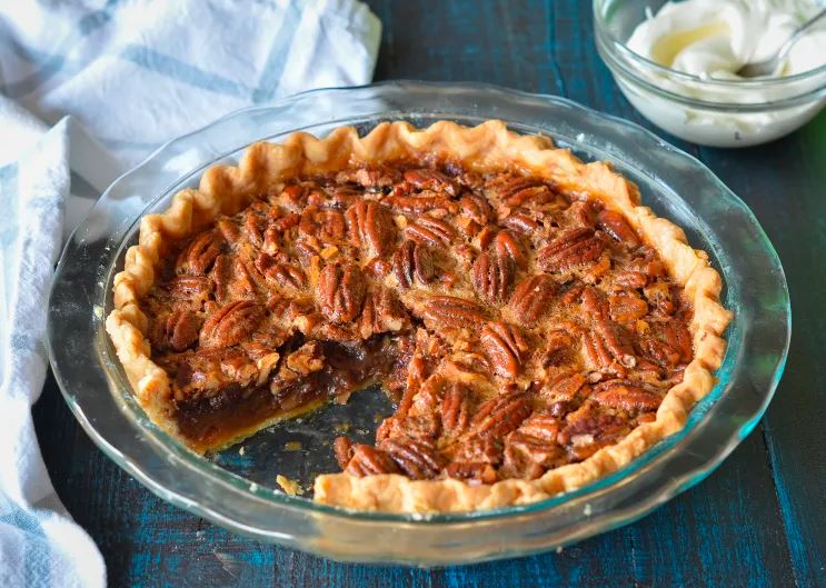 Brown Butter and Bourbon Pecan Pie