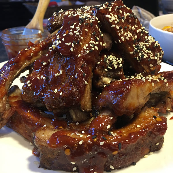 Sticky Five Spice Pork Ribs