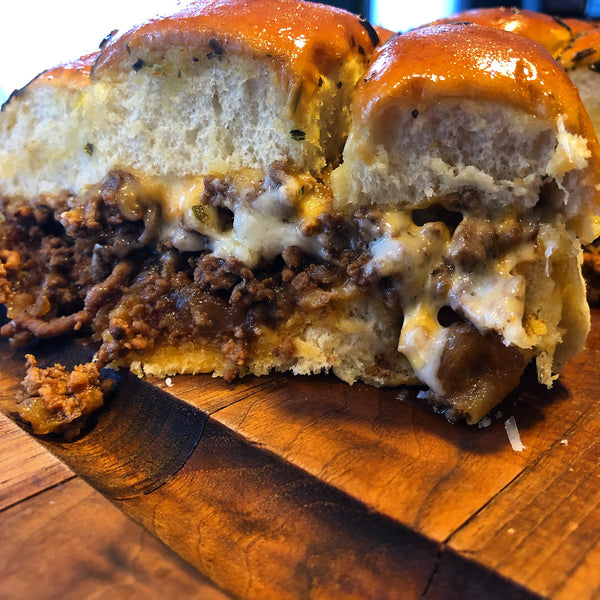 Beefy French Onion Sliders