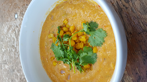 Sweet Corn Gazpacho