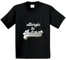 Allergic To Bull Kids Crewneck T Shirt