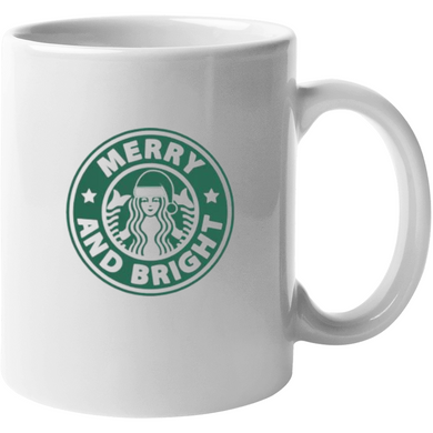 Merry And Bright Christmas Mug