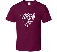 Virgo AF Zodiac Sign T-Shirt