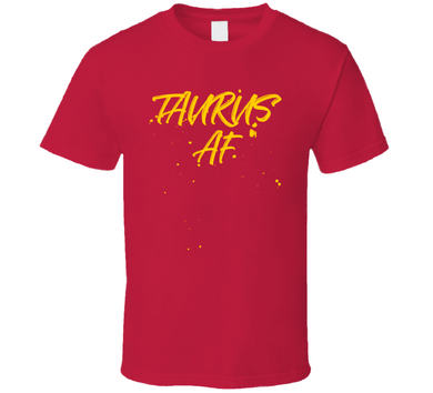 Taurus AF Zodiac Sign T-Shirt