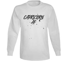 Capricorn AF Zodiac Sign White Grey Black Assorted Styles T-Shirt