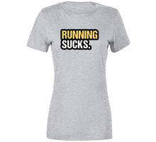 Running Sucks Kids T Shirt