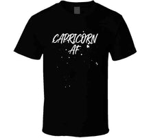 Capricorn AF Zodiac Sign Black Grey Red Assorted Styles T-Shirt