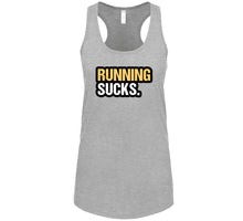 Running Sucks Kids T Shirt