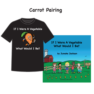Carrot Pairing - T Shirt x Book